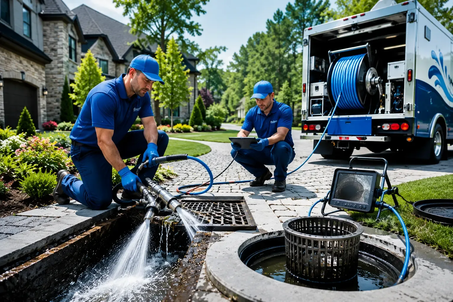 Local outdoor drain cleaning professionals in La Plata, PR